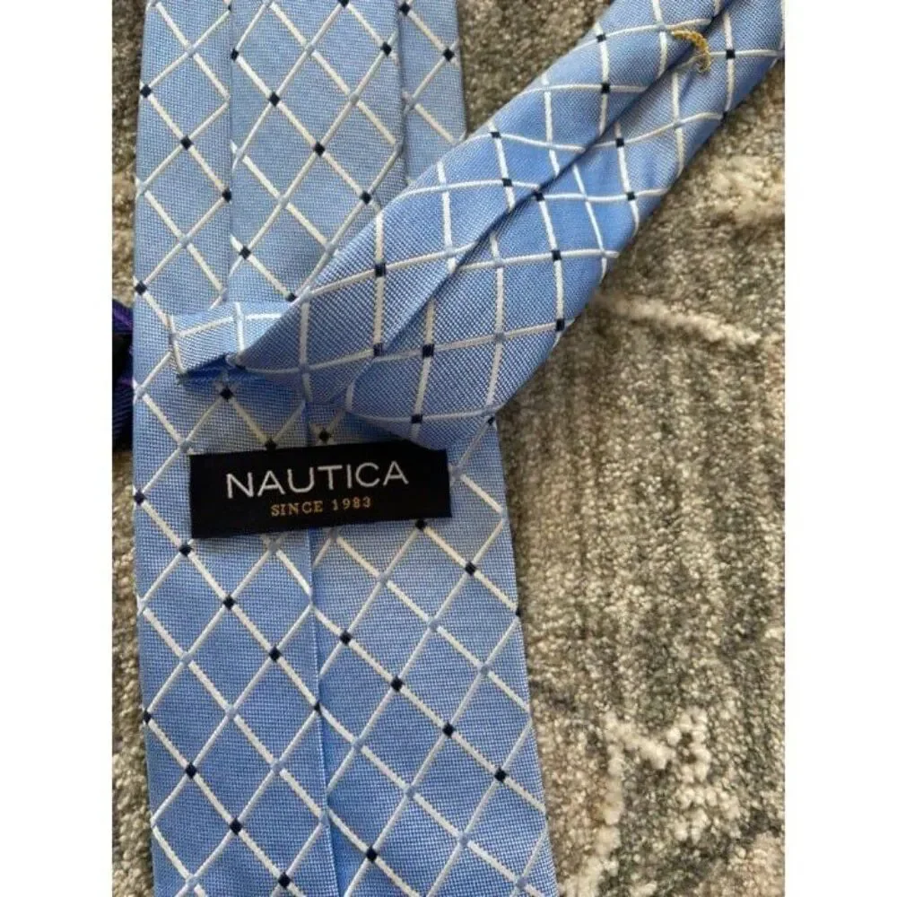 Lot of 5 Designer Ties (Ralph Lauren, Tommy Hilfiger, Nautica)